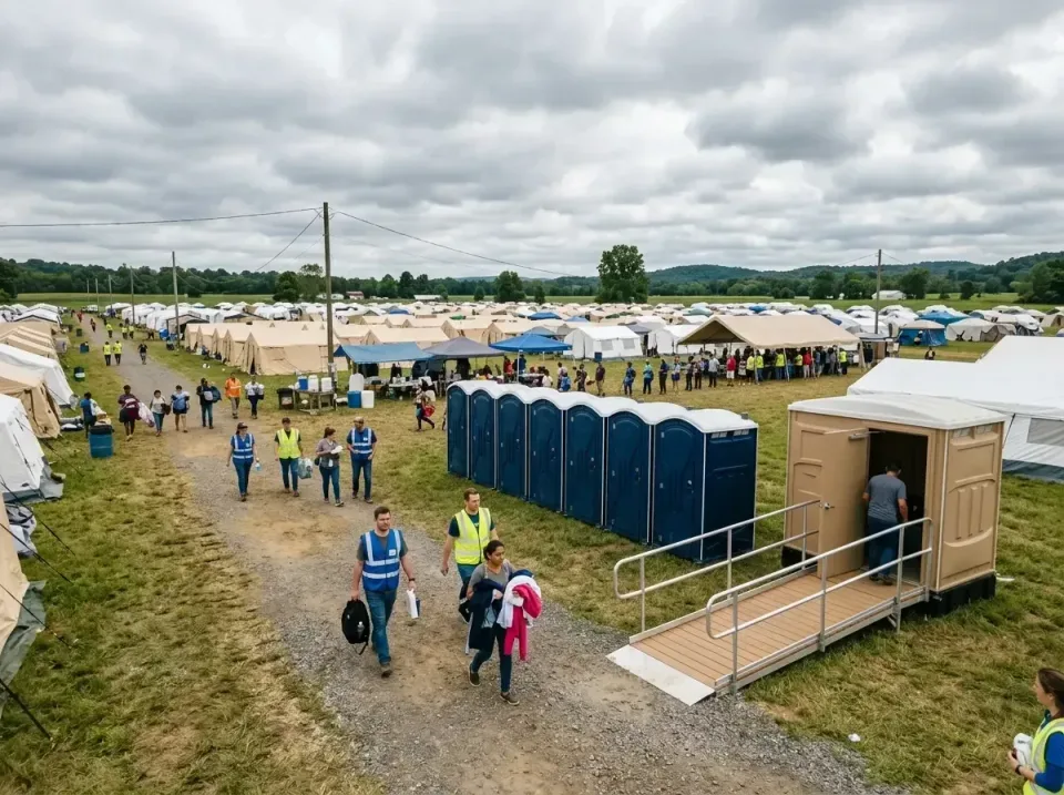 disaster-relief-camp-restrooms-010 — frequently asked questions, Dumpster & Portable Bathrooms Rental in Woodland, WA